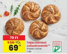 Spar Teljes kiőrlésű császárzsemle ajánlat