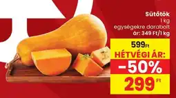 Spar Sütőtök ajánlat