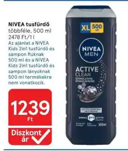 Tesco NIVEA tusfürdő ajánlat