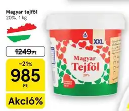Tesco Magyar tejföl ajánlat