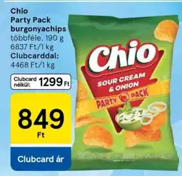 Tesco Chio Party Pack burgonyachips ajánlat
