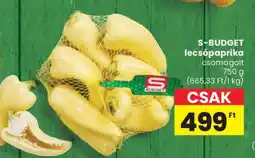 Spar S-BUDGET lecsópaprika ajánlat