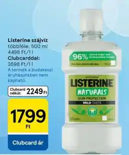 Tesco LISTERINE Szájvíz ajánlat