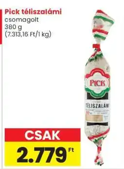 Spar PICK Téliszalámi ajánlat