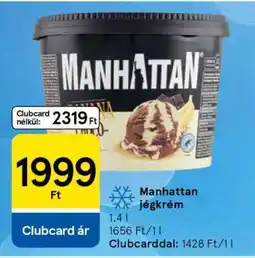 Tesco MANHATTAN Jégkrém ajánlat