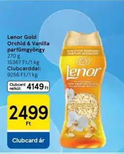 Tesco Lenor Gold Orchid & Vanilla parfümgyöngy ajánlat