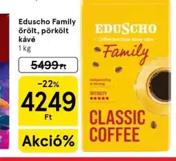 Tesco EduScho Family őrölt, pörkölt kávé ajánlat