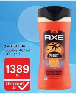 Tesco AXE Tusfürdő ajánlat