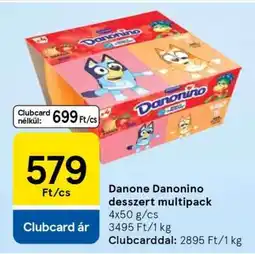Tesco Danone Danonino desszert multipack ajánlat