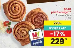 Spar SPAR pizzás csiga ajánlat