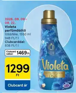 Tesco Violeta parfüm öblítő ajánlat