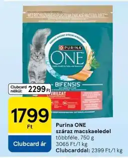 Tesco Purina ONE Száraz Macskaeledel ajánlat