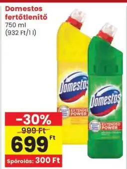 Spar Domestos Fertőtlenítő ajánlat