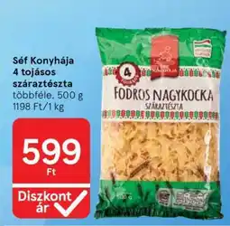 Tesco Séf konyhája 4 tojásos száraztészta ajánlat