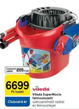 Tesco Vileda Supermocio felmosószett ajánlat