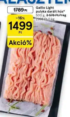 Tesco Gallio Light pulyka darált hús ajánlat