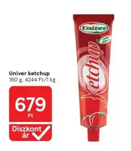 Tesco UNIVER Ketchup ajánlat
