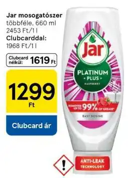 Tesco JAR Mosogatószer ajánlat