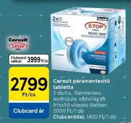 Tesco Ceresit páramentesítő tabletta ajánlat