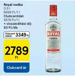 Tesco ROYAL Vodka ajánlat
