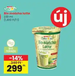Spar Bio matcha latte ajánlat