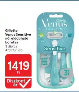 Tesco Gillette Venus Sensitive női eldobható borotva ajánlat