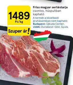 Tesco Friss magyar sertéstarja ajánlat