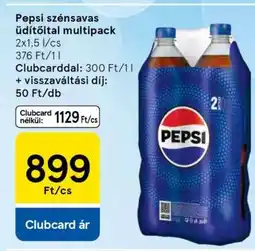 Tesco Pepsi szénsavas üdítőital multipack ajánlat