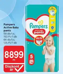 Tesco Pampers Active Baby Pants ajánlat