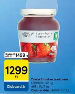 Tesco Tesco finest extradzsem ajánlat