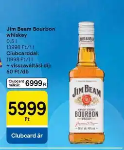 Tesco JIM BEAM Bourbon whiskey ajánlat