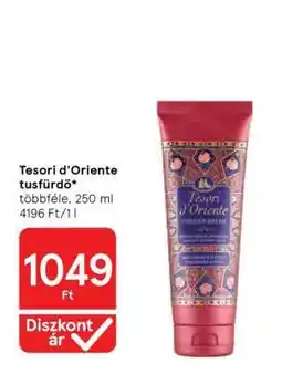 Tesco TESORI D’ORIENTE TUSFÜRDŐ ajánlat