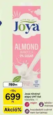 Tesco Joya növényi alapú UHT ital ajánlat