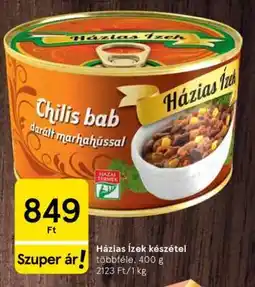 Tesco Háziás Ízek Készétel ajánlat