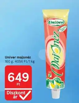 Tesco UNIVER﻿﻿ Majonéz ajánlat