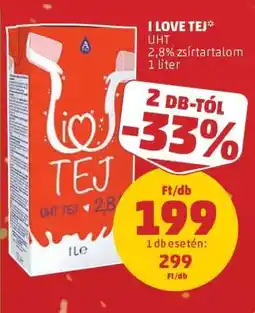PENNY I LOVE TEJ ajánlat