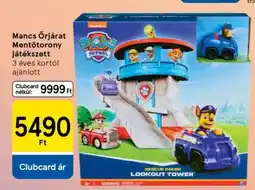 Tesco Mancs Őrjárat Mentőtorony játékszett ajánlat