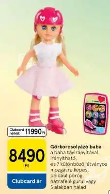 Tesco Görkorcsolyázó baba ajánlat