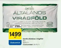 Tesco Sandis általános virágföld ajánlat