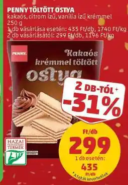 PENNY PENNY Töltött Ostya ajánlat