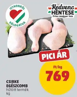 PENNY Csirke egészcomb ajánlat
