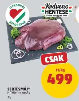 PENNY Sertésmáj ajánlat