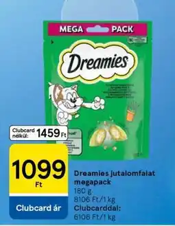 Tesco Dreamies jutalomfalat megapack ajánlat