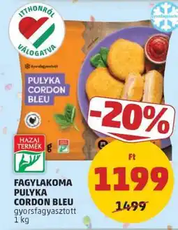 PENNY Fagylakoma Pulyka Cordon Bleu ajánlat