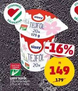 PENNY Sissy Tejföl ajánlat