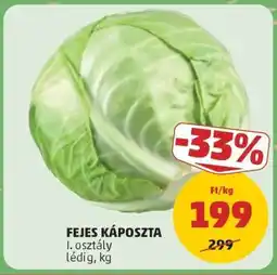PENNY Fejes káposzta ajánlat