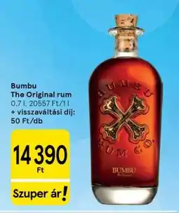 Tesco BUMBU The Original Rum ajánlat