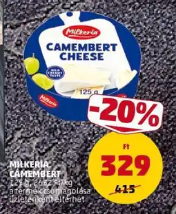 PENNY MILKERIA CAMEMBERT ajánlat