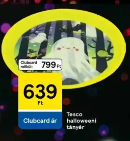Tesco Tesco halloweeni tányér ajánlat