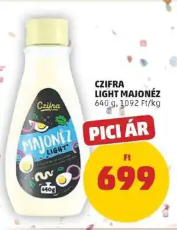 PENNY Czifra Light Majonéz ajánlat